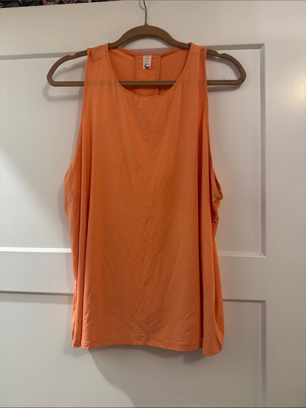 Old Navy Coral-Orange Sleeveless Tank Top